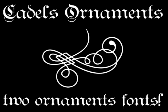 Cadels: A Font Family Capturing Medieval Magic