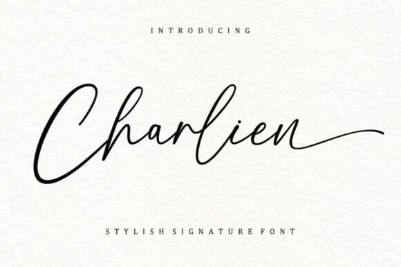Charlien: A Signature Script for Elegant Design