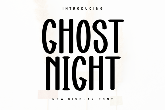 Discover Ghost Night: Your Handwritten Font for Heartfelt Designs