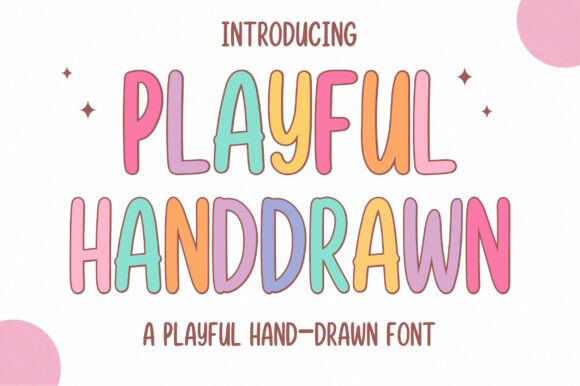 Discover Playful Handdrawn: A Font Full of Whimsy and Warmth
