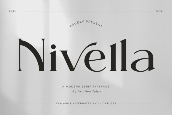 Nivella: A Modern Serif for Sophisticated Design