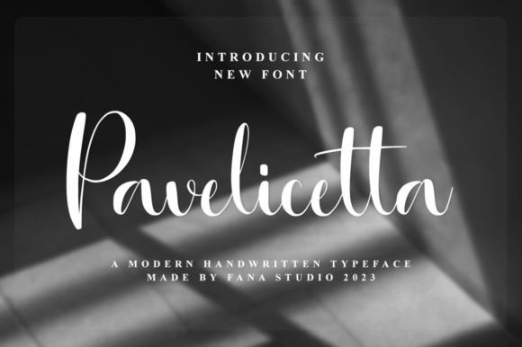 Pavelicetta Script: Elegant Typography for Modern Projects