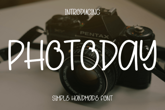 Photoday: A Modern Script Font for Elegant Design