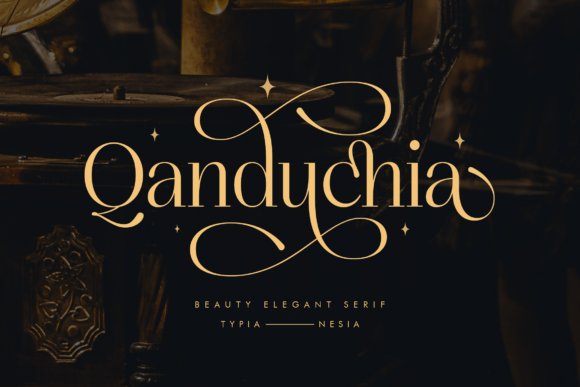 Qanduchia: Classy Elegant Serif Font