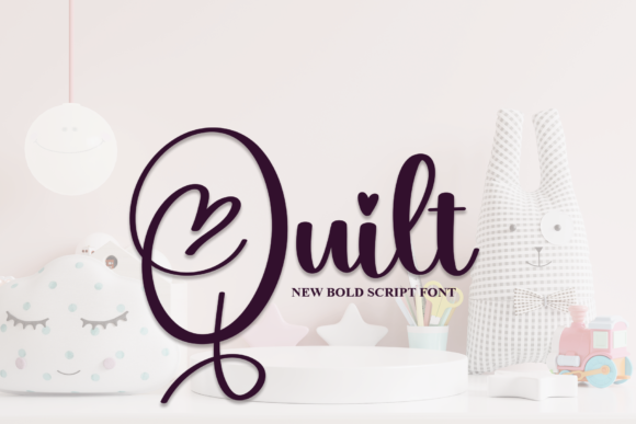 Quilt: A Heartfelt Typeface for Your Creative Projects