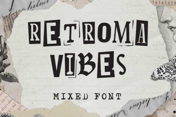 Retroma Vibes: A Collage of Typographic History