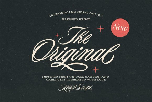 The Original Script: A Vintage Typeface Revival